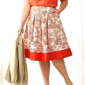 🧡NWT Lane Bryant Linen Skirt